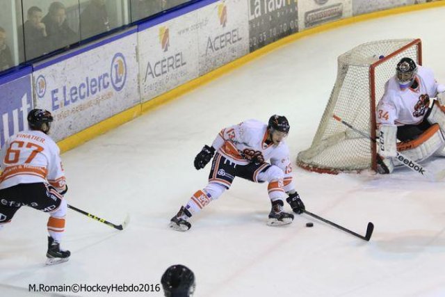 Photo hockey match Rouen - Epinal  le 24/01/2016