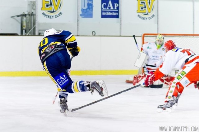 Photo hockey match Evry / Viry - Amnéville le 23/01/2016