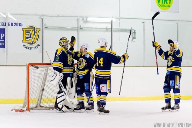 Photo hockey match Evry / Viry - Amnéville le 23/01/2016