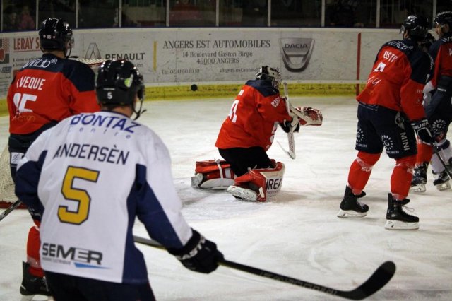 Photo hockey match Angers  - Chamonix  le 31/01/2016