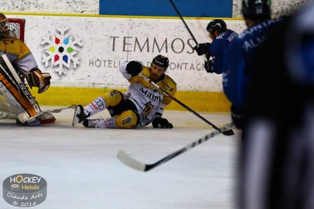 Photo hockey match Chamonix  - Rouen le 02/02/2016