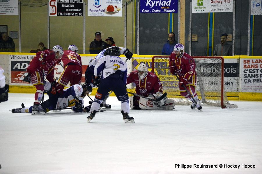 Dijon  3 - 2 Chamonix 
