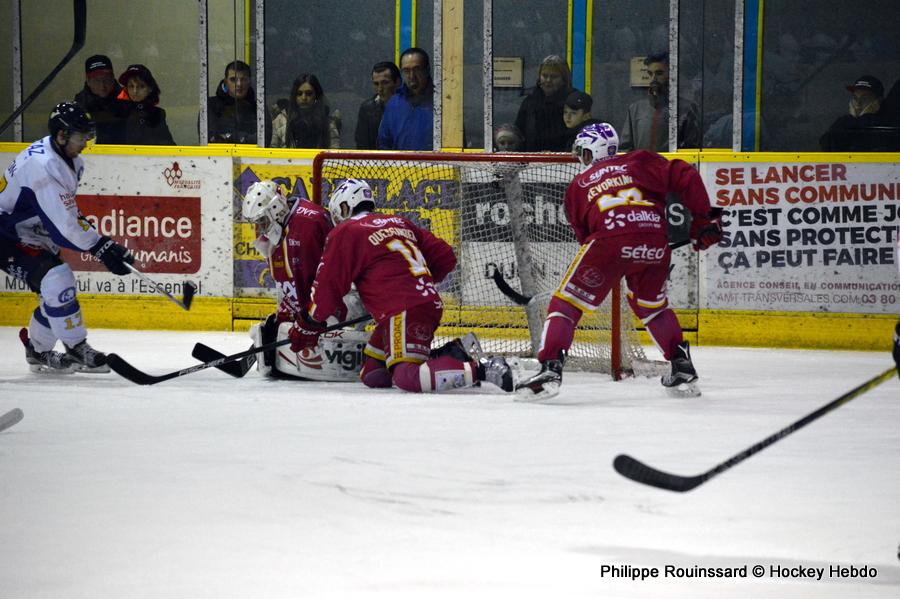 Dijon  3 - 2 Chamonix 