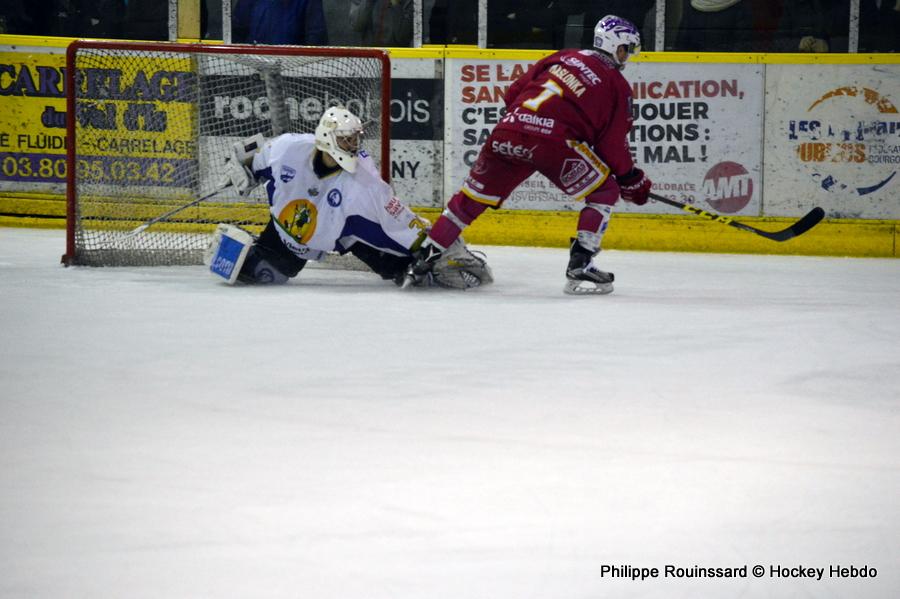 Dijon  3 - 2 Chamonix 
