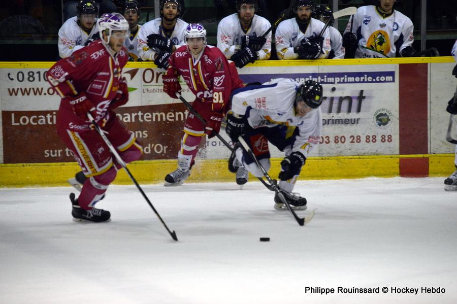 Dijon  3 - 2 Chamonix 