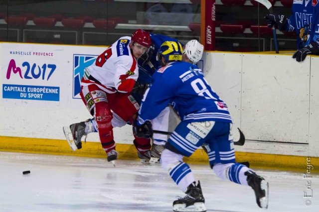 Photo hockey match Marseille - Amnéville le 06/02/2016