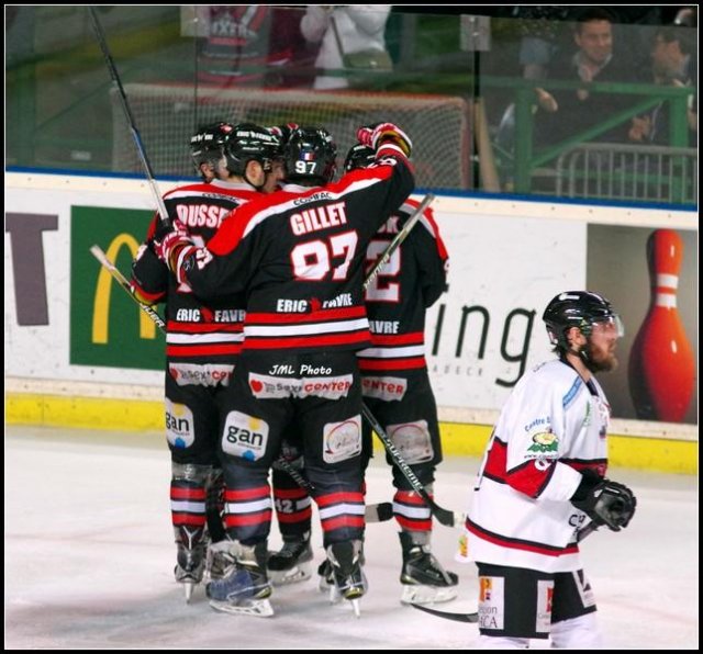 Photo hockey match Bordeaux - Briançon  le 06/02/2016