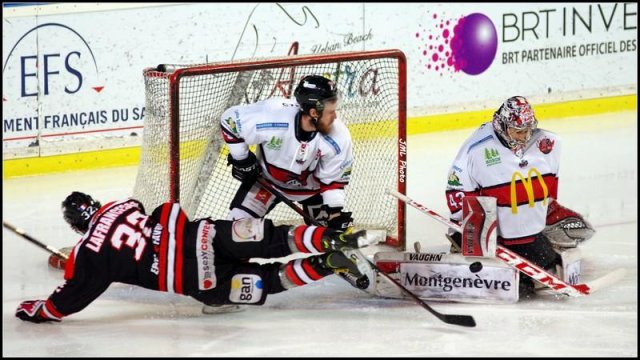 Photo hockey match Bordeaux - Briançon  le 06/02/2016