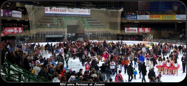 Photo hockey match Bordeaux - Briançon  le 06/02/2016