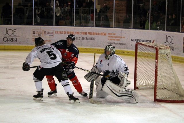 Photo hockey match Angers  - Brest  le 19/02/2016