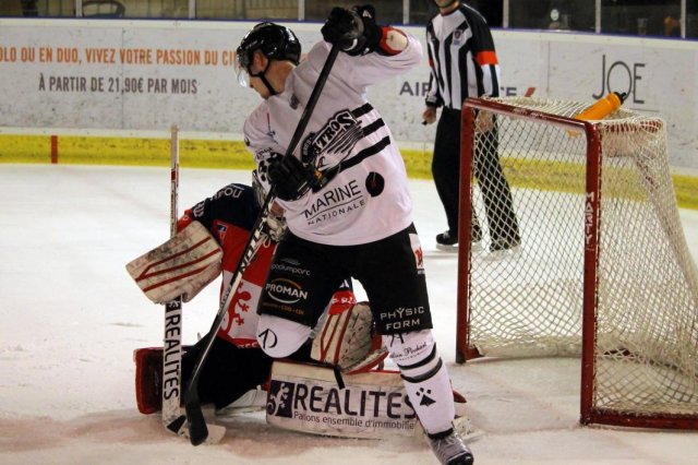 Photo hockey match Angers  - Brest  le 19/02/2016
