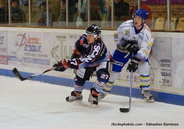 Photo hockey match Angers  - Villard-de-Lans le 24/01/2009