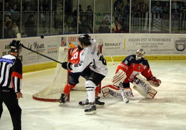 Photo hockey match Angers  - Brest  le 20/02/2016