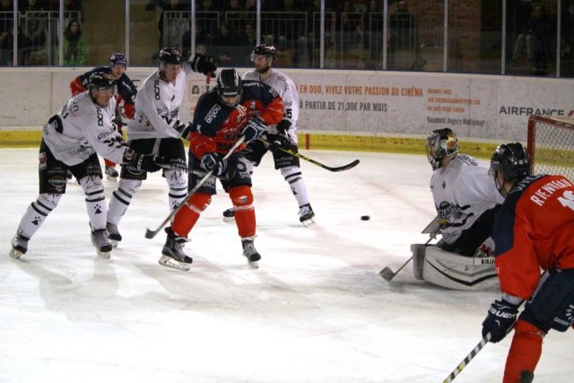 Photo hockey match Angers  - Brest  le 20/02/2016