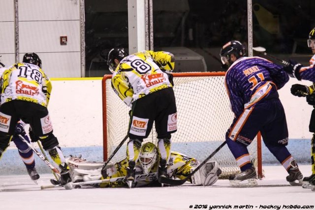 Photo hockey match Clermont-Ferrand - Chambéry le 20/02/2016