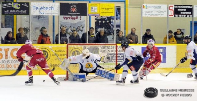 Photo hockey match Dijon  - Chamonix  le 23/02/2016