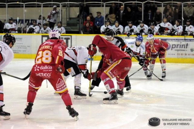 Photo hockey match Dijon  - Briançon  le 27/02/2016