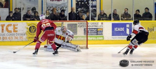 Photo hockey match Dijon  - Briançon  le 27/02/2016
