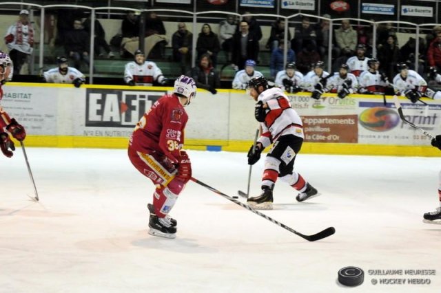 Photo hockey match Dijon  - Briançon  le 27/02/2016