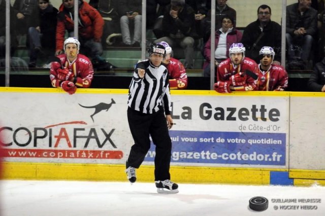 Photo hockey match Dijon  - Briançon  le 27/02/2016
