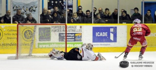 Photo hockey match Dijon  - Briançon  le 27/02/2016