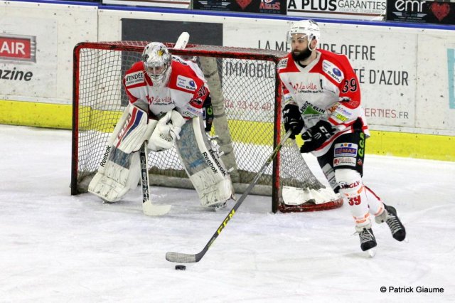 Photo hockey match Nice - La Roche-sur-Yon le 27/02/2016