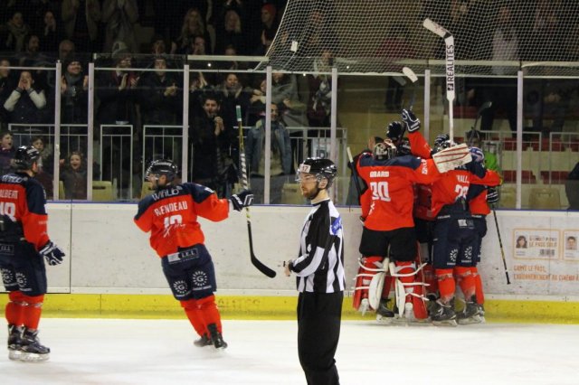 Photo hockey match Angers  - Brest  le 27/02/2016