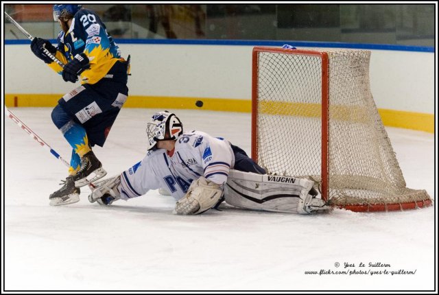 Photo hockey match Limoges - Paris (FV) le 27/02/2016