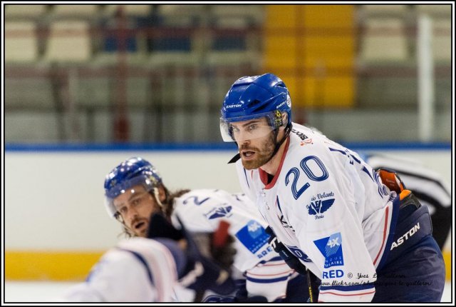 Photo hockey match Limoges - Paris (FV) le 27/02/2016