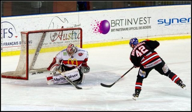 Photo hockey match Bordeaux - Briançon  le 01/03/2016