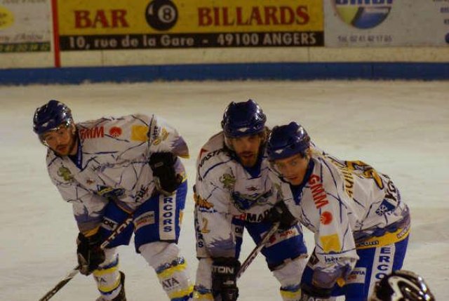 Photo hockey match Angers  - Villard-de-Lans le 24/01/2009
