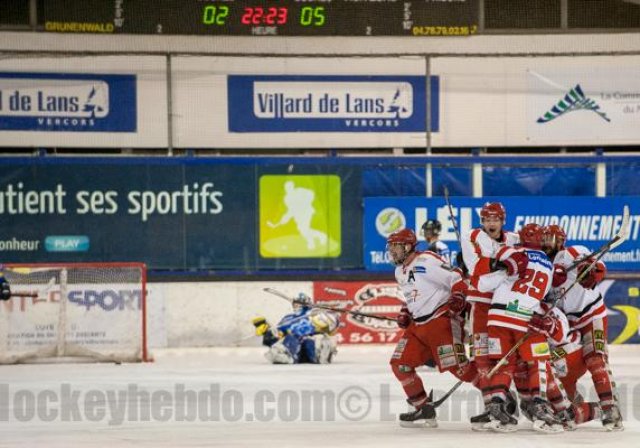 Photo hockey match Villard-de-Lans - Amnéville le 05/03/2016
