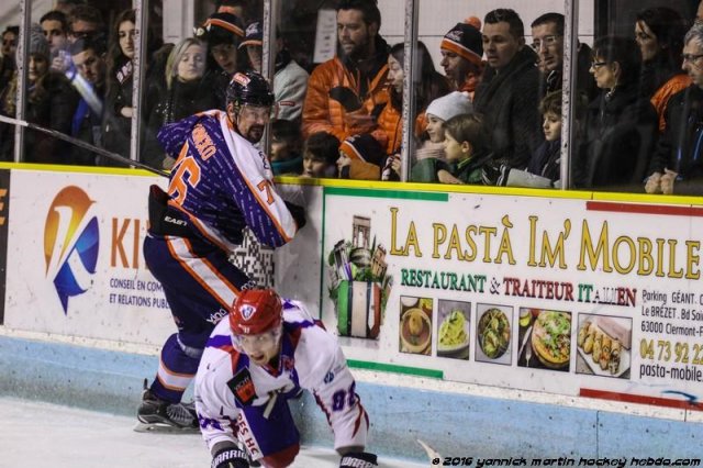 Photo hockey match Clermont-Ferrand - Asnières le 05/03/2016