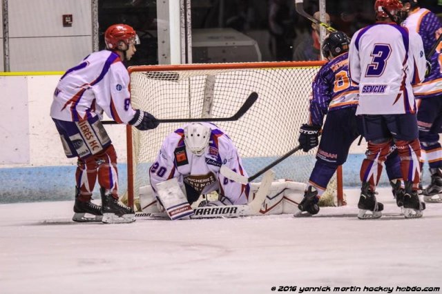 Photo hockey match Clermont-Ferrand - Asnières le 05/03/2016