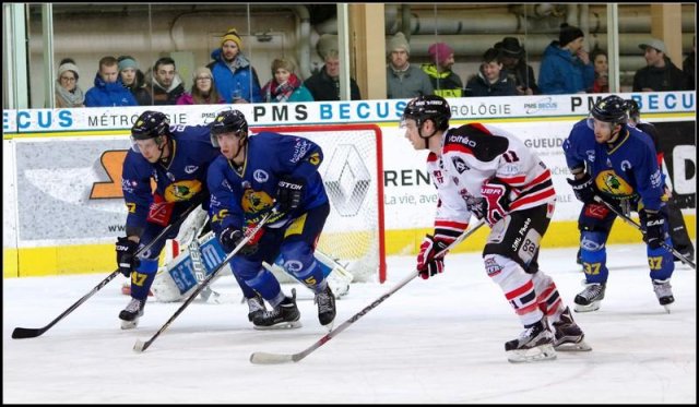 Photo hockey match Chamonix  - Bordeaux le 05/03/2016
