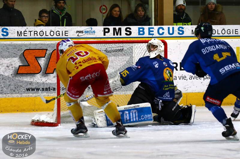 Chamonix  1 - 2 Dijon 