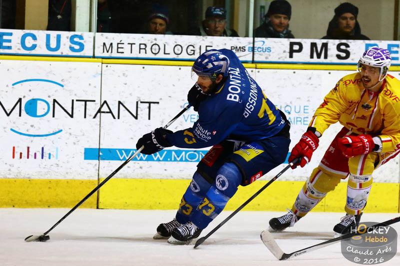 Chamonix  1 - 2 Dijon 