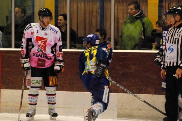 Photo hockey match Dijon  - Amiens  le 24/01/2009