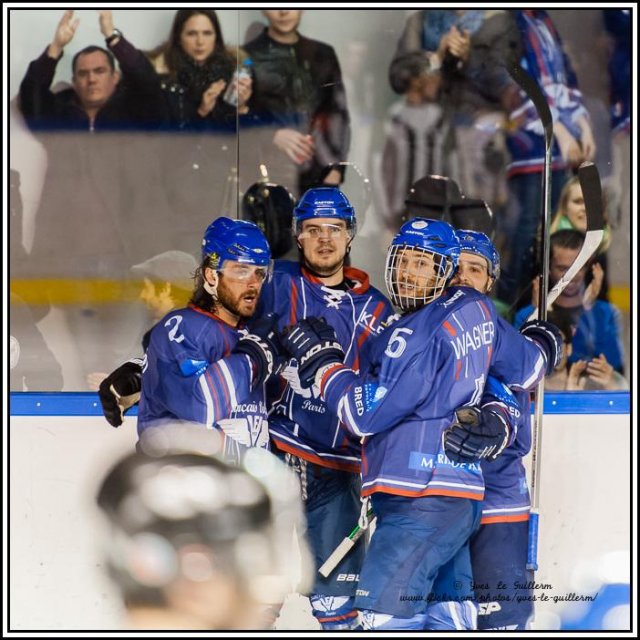 Photo hockey match Paris (FV) - Limoges le 05/03/2016