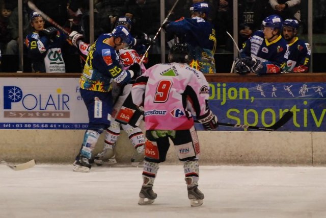Photo hockey match Dijon  - Amiens  le 24/01/2009
