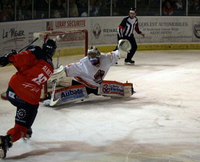 Photo hockey match Angers  - Epinal  le 12/03/2016