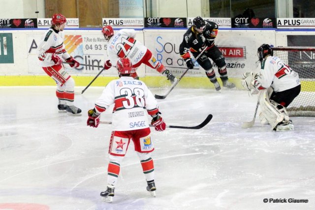 Photo hockey match Nice - Anglet le 18/03/2016
