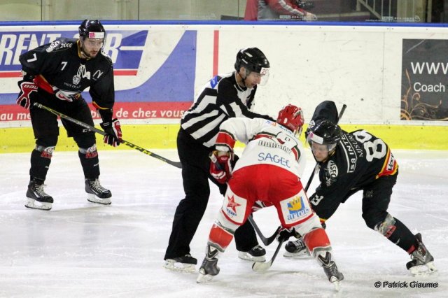 Photo hockey match Nice - Anglet le 18/03/2016