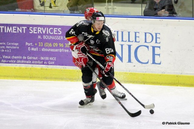 Photo hockey match Nice - Anglet le 18/03/2016