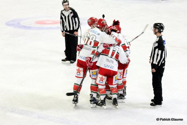 Photo hockey match Nice - Anglet le 18/03/2016