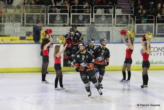 Photo hockey match Nice - Anglet le 19/03/2016
