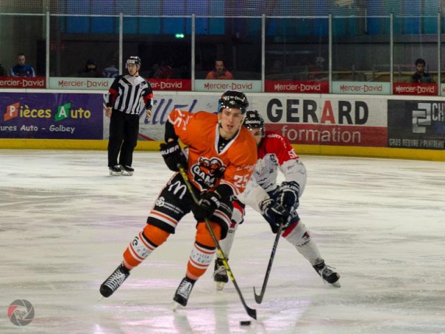 Photo hockey match Epinal  - Angers  le 20/03/2016
