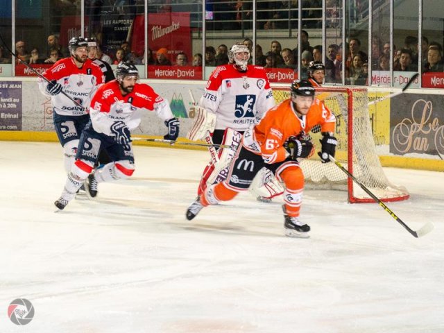 Photo hockey match Epinal  - Angers  le 20/03/2016