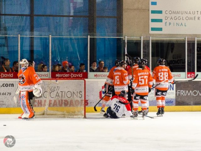 Photo hockey match Epinal  - Angers  le 20/03/2016