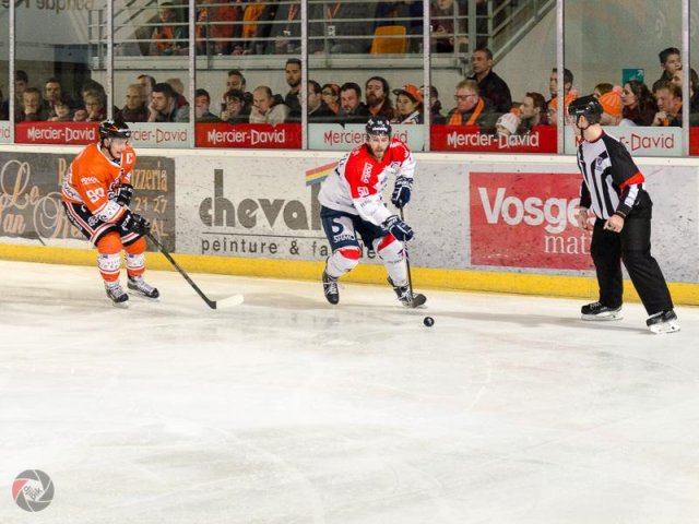 Photo hockey match Epinal  - Angers  le 20/03/2016